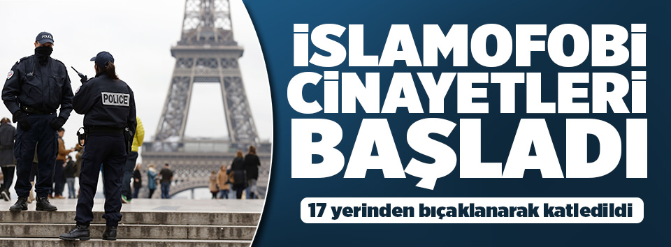 Fransa’da Faslı bir Müslüman öldürüldü