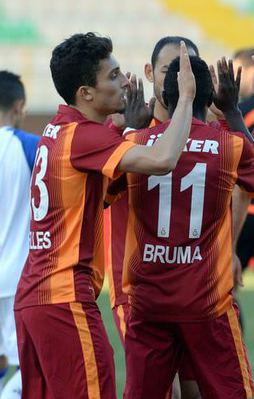 Aslan gol oldu yağdı