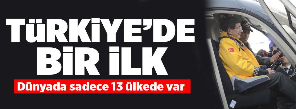 Davutoğlu: Dünyada 13 ülkede var