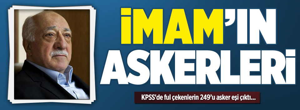 KPSS'de ful çekenlerin 249’u asker eşi
