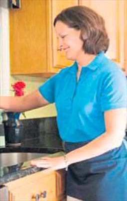 Kireç lekelerine kolay çözüm