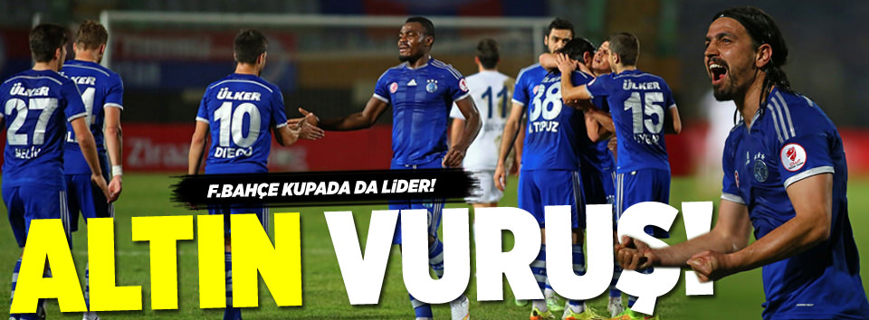 F.Bahçe’den İzmir’de altın vuruş