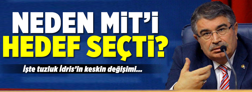 İdris Naim Şahin neden değişti?