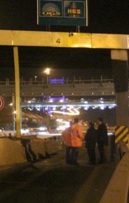 FSM'de 4 şerit trafiğe kapatıldı