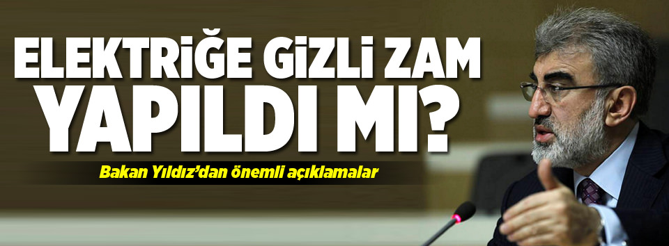 Bakan Yıldız’dan önemli açıklamalar!