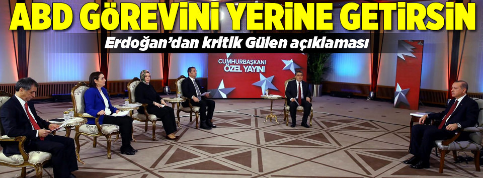 Erdoğan’dan önemli açıklamalar