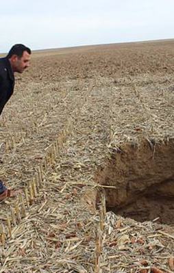 Konya'da yeni obruklar oluştu