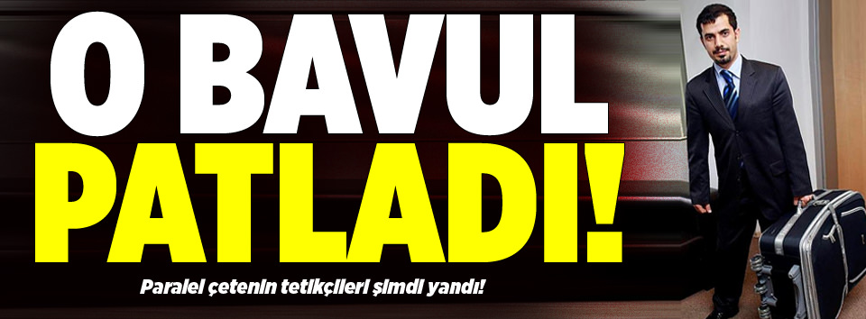 O bavuldan çıkan 19 CD davalık oldu