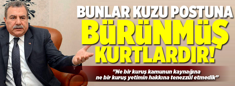 Bir kuruş kamu malına tenezzül etmedik