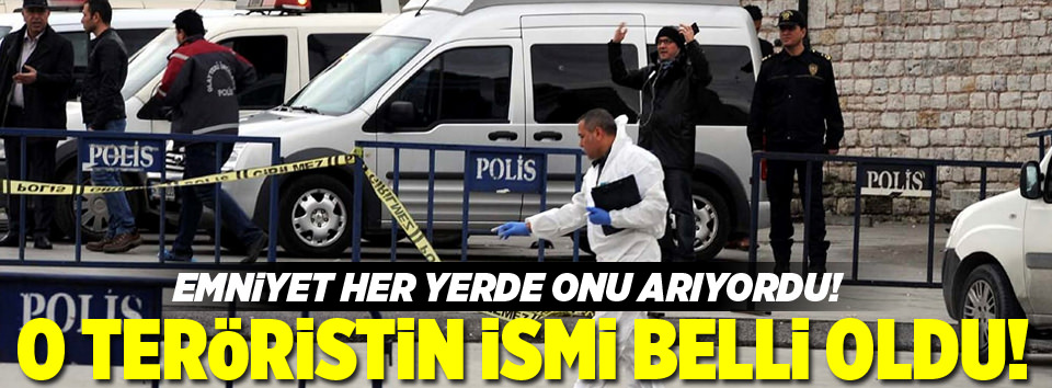 Taksim saldırganı belli oldu