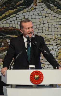 Erdoğan "Büyük Roman" ödülünü aldı