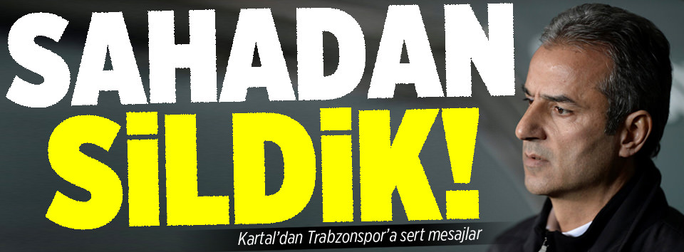 Kartaldan Trabzonspora sert mesaj