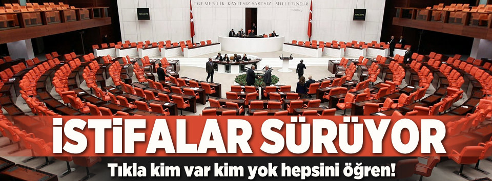 Bürokratlardan art arda istifa