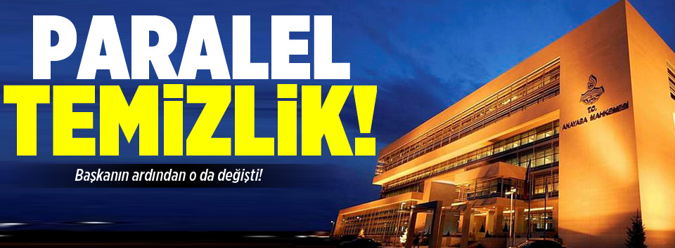 AYM'de görev değişimi