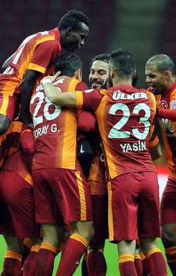 G.Saray çeyrek finalde!