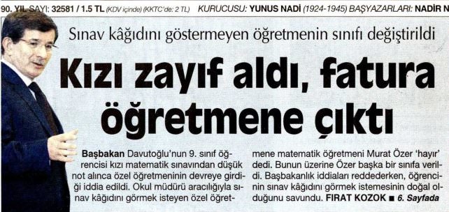 Cumhuriyet: Haberimiz tümüyle yalandır