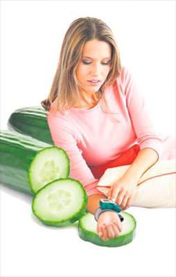 Yüksek tansiyon kalkanı salatalık