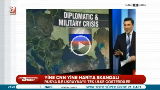 Yine CNN yine harita skandalı!-1