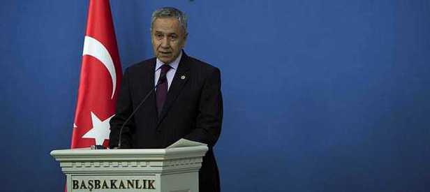 Bülent Arınç'tan önemli açıklamalar