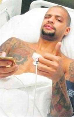 Az kalsın felç kalacaktı