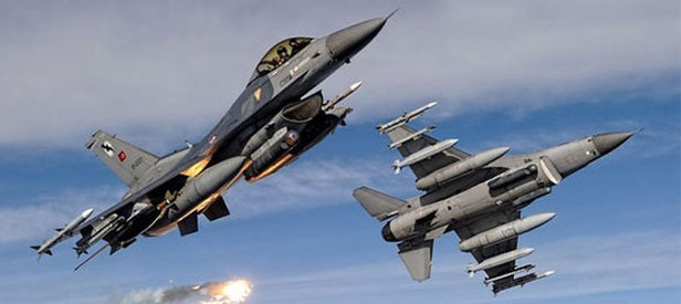F-16’lar ’vur’ emriyle havalandı!