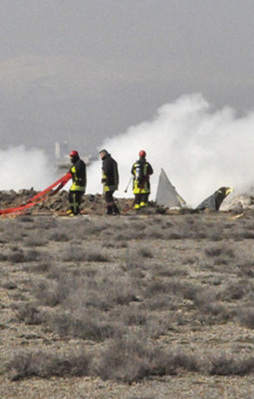 Konya'da askeri uçak düştü