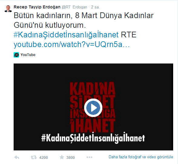 Cumhurbaşkanı Erdoğan'dan anlamlı tweet!-2