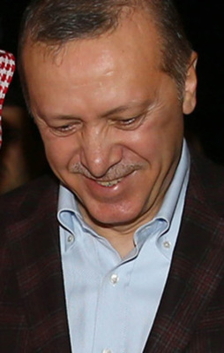 Erdoğan sa'y yaparken görüntülendi