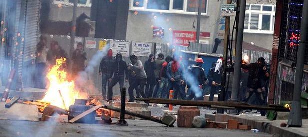 Provokatörler yine Okmeydanı’nı karıştırdı