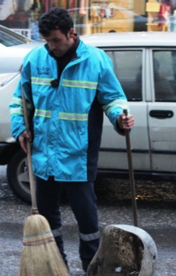 Temizlik personeline GPS'li takip