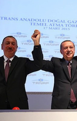 TANAP'ta tarihi adım