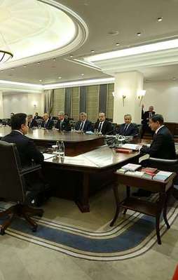 Bakanlar Kurulu Çankaya'da toplandı