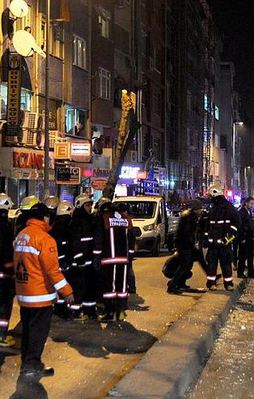 Kağıthane'de şiddetli patlama