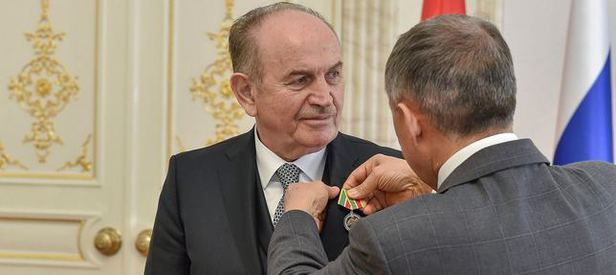 Tataristan’da Kadir Topbaş’a devlet madalyası
