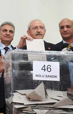 CHP'de ön seçime katılım yüzde 55 oldu