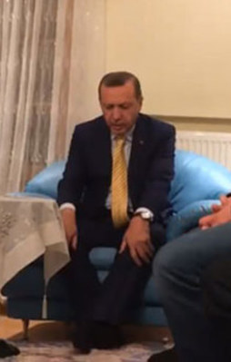 Erdoğan Şehit Savcı için Kur'an okudu