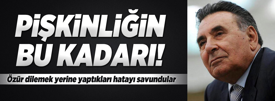 Doğan medyasından pişkinlik!