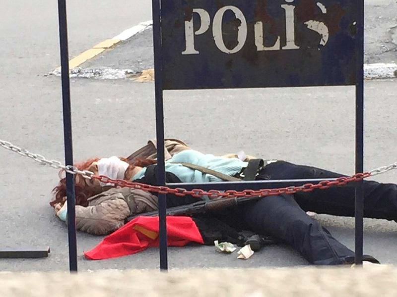 O teröristin kimliği belli oldu!