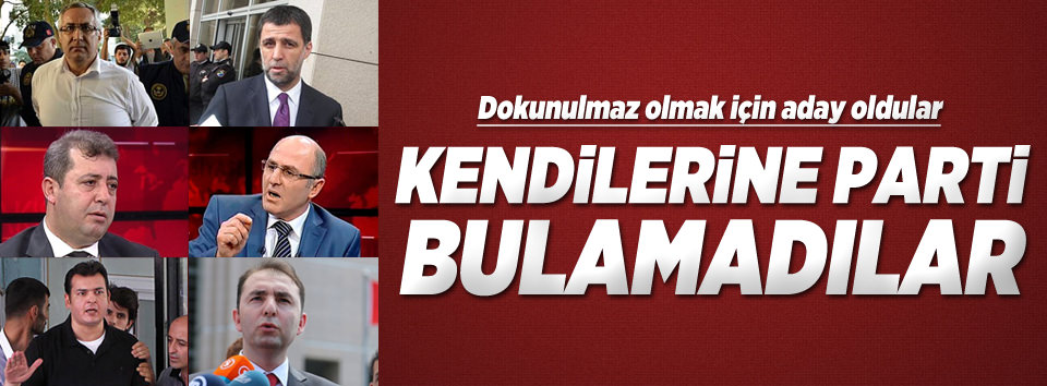 Paralelciler kendilerine parti bulamadı