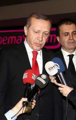 Erdoğan "Son Mektup"u izledi