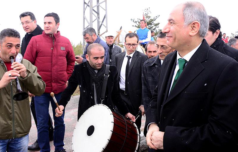 Ala'ya mehterli karşılama