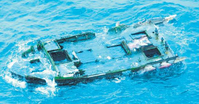 Tsunamide battı ABD'de çıktı