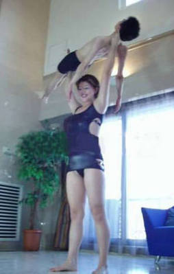 Bu kadın bir inanılmaz!