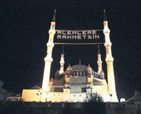 Selimiye Camisi Mahyalandı