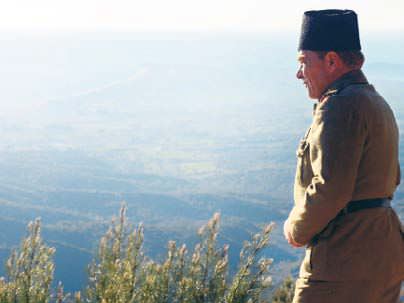 Atatürk'ün benzeri Gelibolu'da