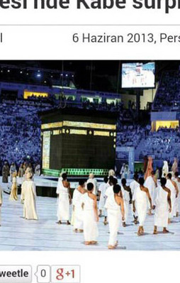 İlk Kabe maketini paralel örgüt yapmış!