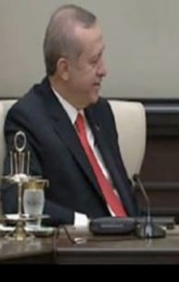 Cumhurbaşkanı Erdoğan çocukları ağırladı