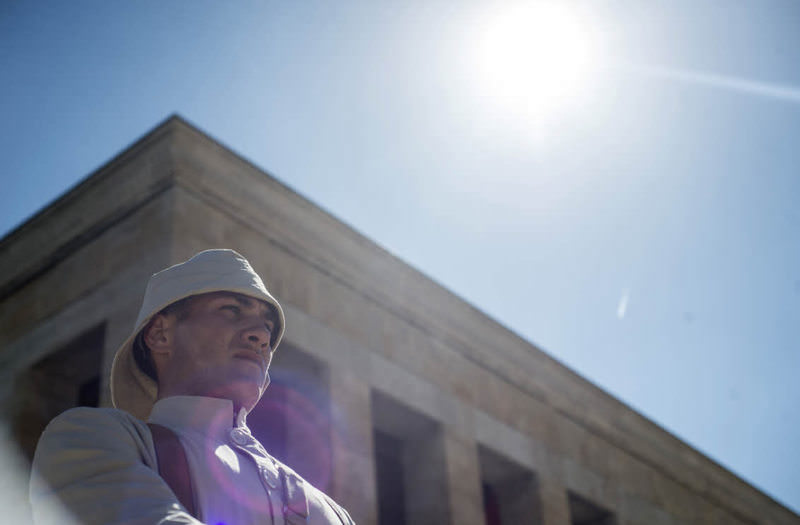 Anıtkabir'de Çanakkale ruhu