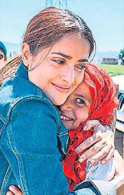 Suriyeli çocukları unutmadı