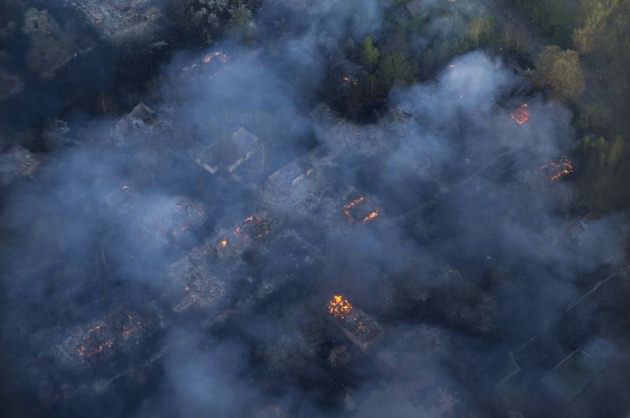 Ukrayna'da yangın "Çernobil"e doğru ilerliyor-3
